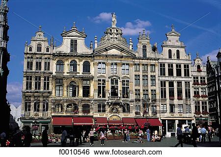 Grand Place cafés View Large Photo Image Stock Photograph - Grand Place cafés. Fotosearch