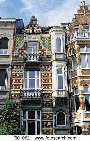 Stock Image - Grand Place, city hall. Fotosearch