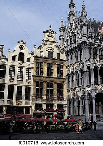 Grand Place, King’s House View Large Photo Image Stock Photo - Grand Place, King’s House. Fotosearch