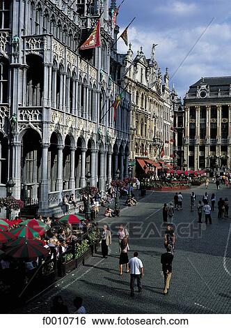 Grand Place, King’s House View Large Photo Image Stock Photograph - Grand Place, King’s House. Fotosearch