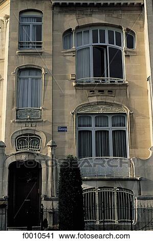 Modern Style, Horta architect View Large Photo Image Stock Image - Modern Style, Horta architect. Fotosearch