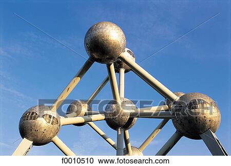 The Atomium View Large Photo Image Stock Image - The Atomium. Fotosearch