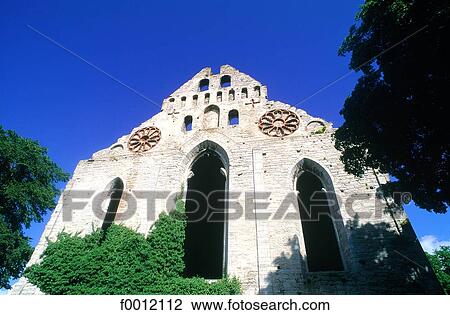 Sweden, Gotland, Visby, St Nicholas church View Large Photo Image Stock Image - Sweden, Gotland, Visby, St Nicholas church. Fotosearch