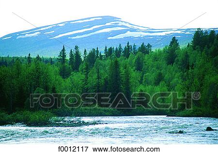 Stock Photo - Sweden, Lapland, Ammarnäs vicinity. Fotosearch