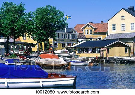 Stock Image - Sweden, Stockholm archipelago, Sandhamn. Fotosearch