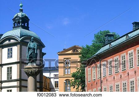 Stock Image - Sweden, Stockholm, Gamla Stan (Old city). Fotosearch