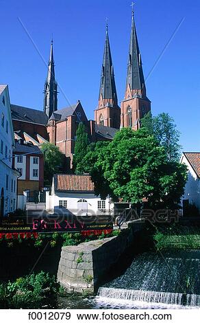 Sweden, Uppsala View Large Photo Image Stock Photo - Sweden, Uppsala. Fotosearch