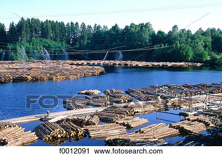 Sweden, Wärmland, sawmill near Sunne View Large Photo Image Stock Image - Sweden, Wärmland, sawmill near Sunne. Fotosearch