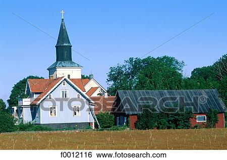 Sweden, Öland, Möckleby View Large Photo Image Stock Photograph - Sweden, Öland, Möckleby. Fotosearch
