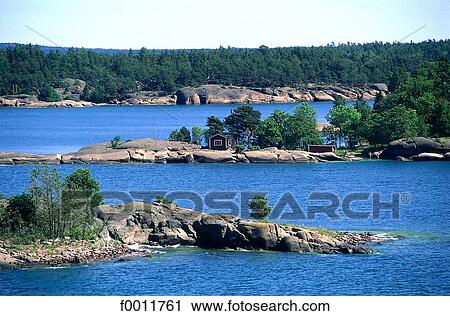 Stock Image - Finland, Aran Islands. Fotosearch