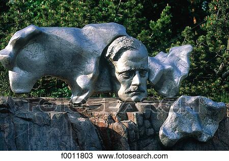 Stock Image - Finland, Helsinki, Sibelius monument. Fotosearch