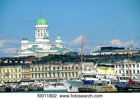 Finland, Helsinki View Large Photo Image Stock Image - Finland, Helsinki. Fotosearch