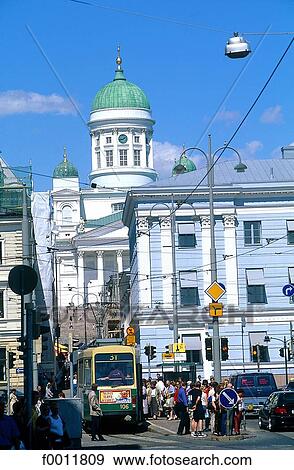 Finland, Helsinki View Large Photo Image Stock Photo - Finland, Helsinki. Fotosearch