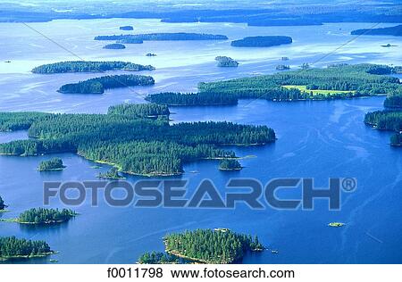 Stock Photo - Finland, Savonlinna vicinity. Fotosearch