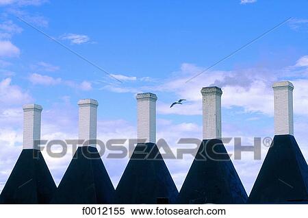 Stock Photography - Denmark, Bornholm, Svanake, fish plant. Fotosearch