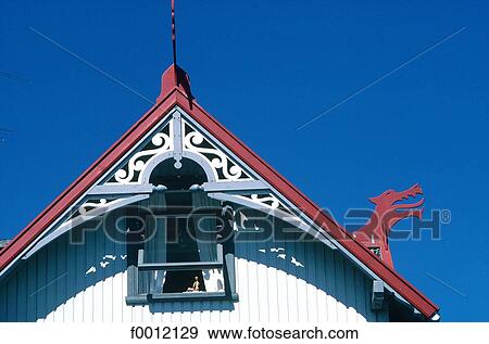 Denmark, Faroe Islands, Tòrshavn, dragon sculpted on a gable's house View Large Photo Image Stock Photo - Denmark, Faroe Islands, Tòrshavn, dragon sculpted on a gable's house. Fotosearch