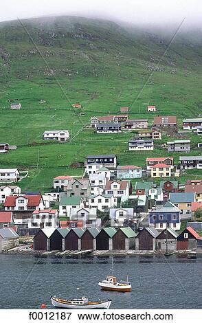 Denmark, Sudmoy, Tuoroyri View Large Photo Image Stock Photo - Denmark, Sudmoy, Tuoroyri. Fotosearch