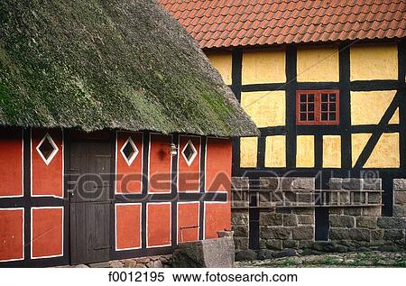 Stock Photography - Denmark, windmill of Fyrkat near Hobro. Fotosearch