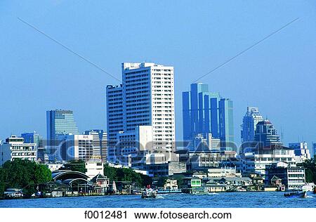 Thailand, Bangkok View Large Photo Image Stock Image - Thailand, Bangkok. Fotosearch