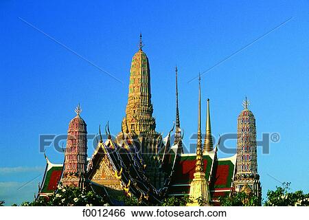 Stock Photograph - Thailand, Bangkok, Wat Phra Keo, Grand Palace. Fotosearch