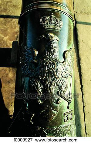 Saxony, Köningstein fortress, detail of a gun View Large Photo Image Stock Photo - Saxony, Köningstein fortress, detail of a gun. Fotosearch