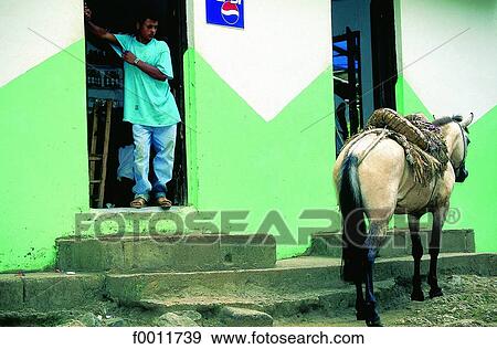 Domenican Republic, Jaracaboa, country grocery View Large Photo Image Stock Photo - Domenican Republic, Jaracaboa, country grocery. Fotosearch