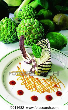 Stock Image - Jamaica, Montego Bay, local gastronomy, dessert. Fotosearch