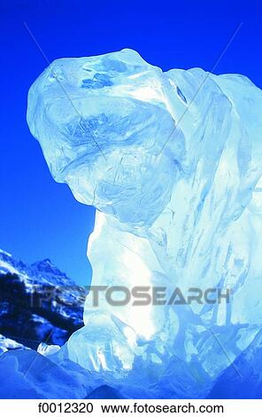 Stock Image - Ice sculpture. Fotosearch