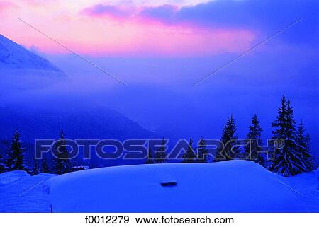 Lanscape at sunset View Large Photo Image Stock Photo - Lanscape at sunset. Fotosearch
