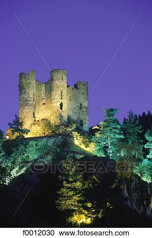 Auvergne, Alleuze castle View Large Photo Image Stock Image - Auvergne, Alleuze castle. Fotosearch
