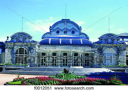Stock Image - Auvergne, Vichy casino. Fotosearch