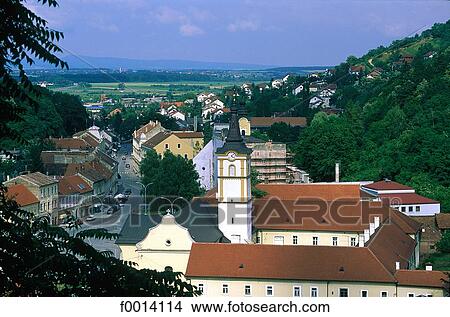 Bosjacovina, overview on the baroque town View Large Photo Image Picture - Bosjacovina, overview on the baroque town. Fotosearch