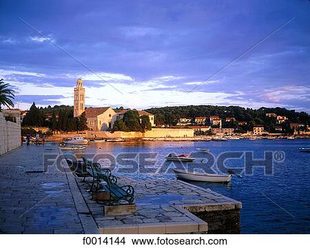 Hvar Island View Large Photo Image Picture - Hvar Island. Fotosearch