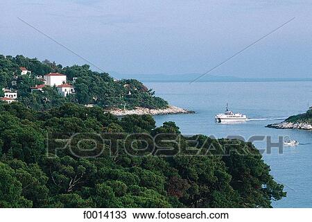 Hvar Island View Large Photo Image Stock Image - Hvar Island. Fotosearch