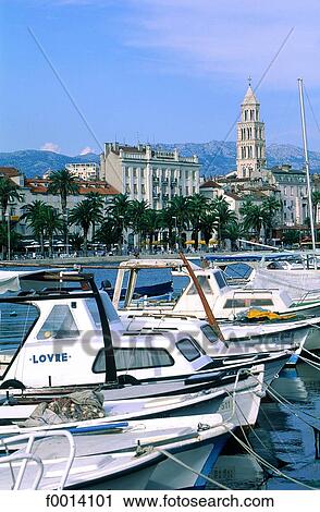Split, the harbour View Large Photo Image Stock Image - Split, the harbour. Fotosearch