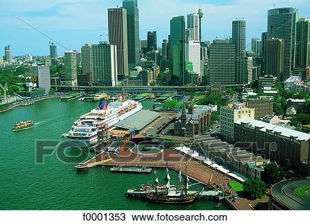 Stock Image - Australia, general view of Sydney. Fotosearch