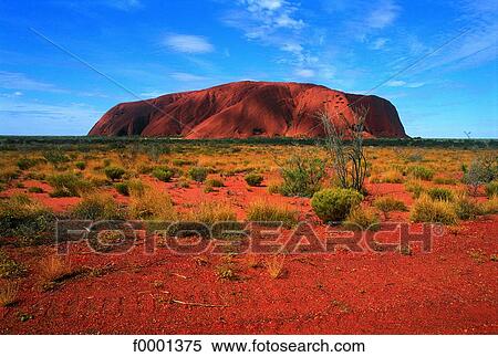 Stock Photography - Australia, Uluru National park, Ayers rock. Fotosearch