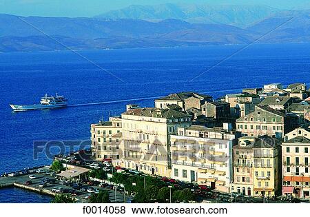 Corfu View Large Photo Image Stock Photo - Corfu. Fotosearch