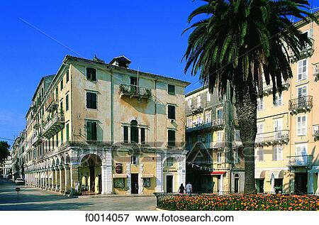 Corfu, the old city View Large Photo Image Stock Photo - Corfu, the old city. Fotosearch