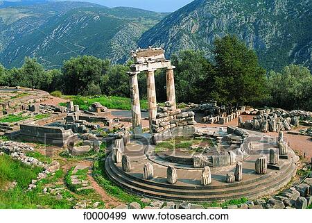 Stock Photo - Delphi, Tholos. Fotosearch
