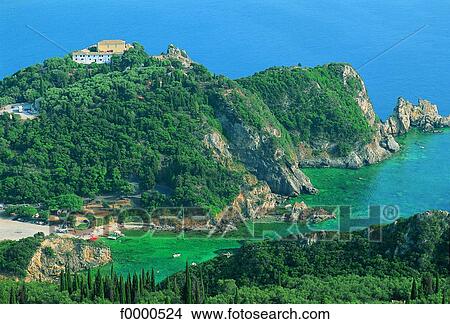 Ionian Islands, Corfu View Large Photo Image Picture - Ionian Islands, Corfu. Fotosearch