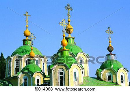 Mount Athos, Russian monastery View Large Photo Image Stock Photo - Mount Athos, Russian monastery. Fotosearch