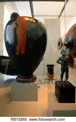 Stock Photography - Altes Museum (Old Museum), classical Greek amphora. Fotosearch