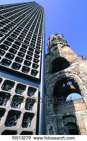 Gedächniskirche (Memory church) View Large Photo Image Stock Photo - Gedächniskirche (Memory church). Fotosearch