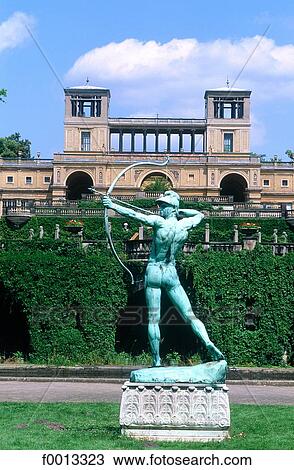 Stock Image - Potsdam, Sans Souci castle. Fotosearch