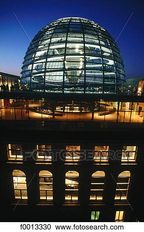 Reichstag cupola at night View Large Photo Image Stock Image - Reichstag cupola at night. Fotosearch