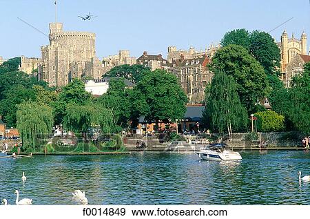 England, Berkshire, Windsor View Large Photo Image Stock Photo - England, Berkshire, Windsor. Fotosearch