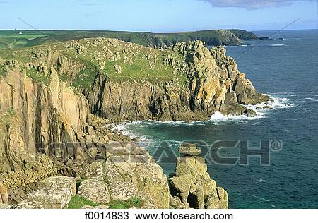 England, Cornwall, Land's end View Large Photo Image Stock Image - England, Cornwall, Land's end. Fotosearch