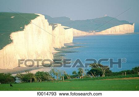 England, East Sussex, Seven sisters View Large Photo Image Stock Image - England, East Sussex, Seven sisters. Fotosearch