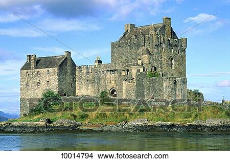 Scotland, Highland, Eilean Donan castle View Large Photo Image Picture - Scotland, Highland, Eilean Donan castle. Fotosearch